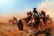 Jean Leon Gerome Napoleon and his General Staff in Egypt Sweden oil painting artist